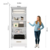 Guarda-Roupa Solteiro 2 Portas Rodial Smart Plus Branco