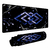 Imagem do Mouse Pad Gamer Speed Deskpad Extra Grande Profissional com Borda Costurada - Abstrato Azul