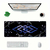 Mouse Pad Gamer Speed Deskpad Extra Grande Profissional com Borda Costurada - Abstrato Azul - loja online