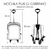Imagem do Kit Escolar com Mochila com Carrinho + Lancheira + Estojo Plus - Sonic Tails