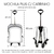 Kit Escolar Mochila Com Rodinha + Lancheira + Estojo Personalizado - loja online