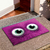 Tapete Para Porta De Entrada Capacho Decorativo Antiderrapante - Monstrinho Roxo - comprar online