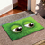 Tapete Para Porta De Entrada Capacho Decorativo Antiderrapante - Monstrinho Verde - comprar online