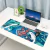 Mouse Pad Gamer Speed Extra Grande Abstrato Premium Verde - Borda Costurada Perfeito para Jogar