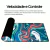 Mouse Pad Gamer Speed Extra Grande Abstrato Premium Verde - Borda Costurada Perfeito para Jogar - Criarte Presentes