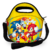 Kit Escolar com Mochila com Carrinho + Lancheira + Estojo Plus - Sonic Amarelo - Criarte Presentes