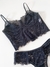 Corselet Isabela Preto - Senhorita Closet Lingerie