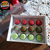 10 Caixas com berço para 12 brigadeiros branca- Tampa Transparente