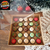 10 Caixas com berço para 25 brigadeiros kraft - Tampa transparente