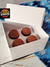 10 Caixas com berço para 4 brigadeiros Branca - Tampa Papel - 20 a 27g - comprar online