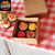 10 Caixas com berço para 4 brigadeiros Kraft - Tampa de papel - 14 a 20g - comprar online