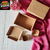 10 Caixas para 1 Brownie 2 Caixetas - Kraft - altura 5cm - Tampa Papel na internet