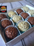 10 Caixas para 12 brigadeiros/bombons - Branca - altura 3cm - GLPbox