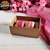 10 Caixas para 2 Macarons - Kraft - altura 5cm - Tampa transparente - comprar online