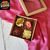 10 Caixas para 4 brownie, palha italiana, pão de mel - Kraft - Visor Transparente - comprar online