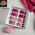 10 Caixas para 8 Macarons - Branca - Tampa Transparente - GLPbox