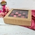 10 Caixas com berço para 25 brigadeiros kraft - Tampa Visor Transparente na internet