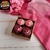 10 Caixas para 4 mini cupcake - Kraft