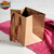 5 Sacolas Pequena 17x15x12 com Alça de Gorgurão - Kraft - comprar online