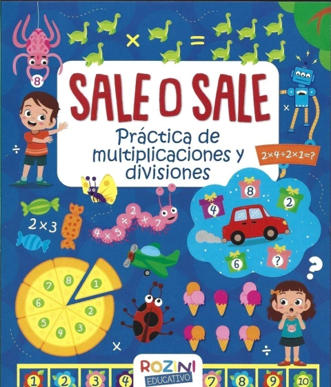Col. Sale o sale - Práctica de multiplicaciones y divisiones