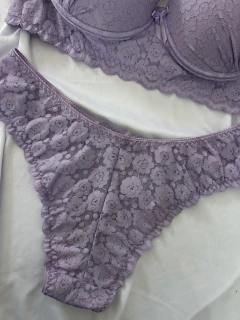 Conjunto Candy- Lilás (tamanho 50 e 52) - Íntima IC Plus