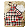 Delantal de Cocina con rayas/ cuadrillé y gorro - comprar online