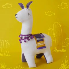 Llama de Tela Artesanal – Fauna Autóctona Argentina en internet