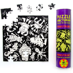 Rompecabezas Nocturnos Monstruos 81 Piezas – ¡Brillan en la oscuridad! en internet