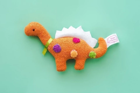 Sonajeros de Tela Towel | Vellón Siliconado, Suaves y Seguros para Bebés