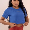 Cropped Azul