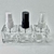 10 Vidro cubo 30ml com válvula spray