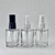 10 Frasco de vidro cilíndrico 30ml com válvula spray
