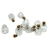 10 Vidro penicilina com rolha cortiça 3ml - Flower Produtos e Embalagens LTDA