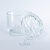 Copo tampa de vidro para velas transparente 300ml