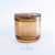 Copo tampa de vidro para velas âmbar 300ml - Flower Produtos e Embalagens LTDA