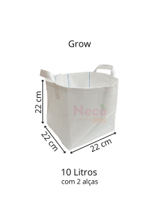 Grow Bag 22x22x22 (10 Litros) -25 und - comprar online