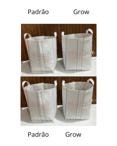 Grow Bag 30x22x22 (14 Litros) sem alças 5 und - Neca Pequenos Bags