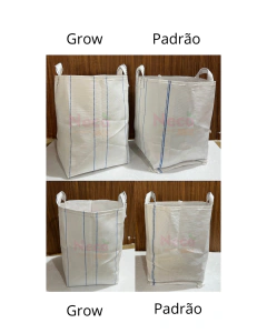 Grow Bag 38x26x26 (25 Litros) sem alças 25und - Neca Pequenos Bags