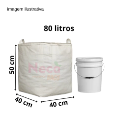 kit 3 unidades ( 25 litros, 49 litros e 80 litros) - Neca Pequenos Bags