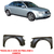 Paralama Audi A4 2001/2005