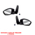 Retrovisor C3 Ano 2023 / Aircross Ano 2024 2025 Elétrico Com Pisca Preto Liso Ficosa Original - comprar online