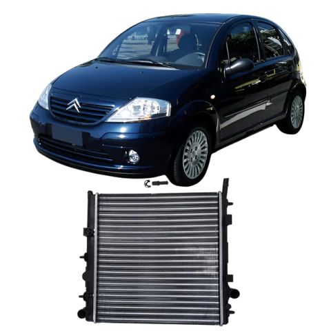 Radiador C3 1.4-1.6 16V 2003 2004 2005 2006 2007 2008 2009 2010 Com/Sem Ar - comprar online