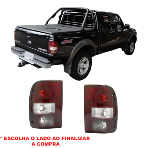 Lanterna Ranger 2005 2006 2007 2008 2009 Vermelha Com Ré Cristal Traseira SKYWIND - comprar online