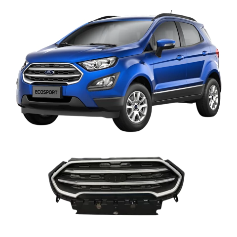 Grade Ecosport 2018 2019 Com Moldura Cinza - comprar online