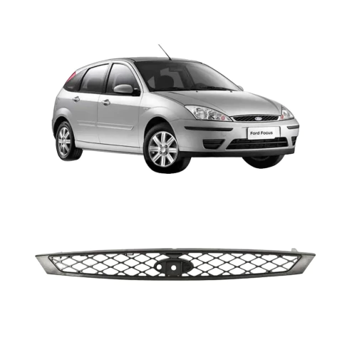 Grade De Radiador Focus 2003/2008 Preta