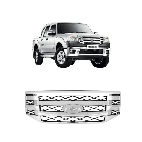 Grade De Radiador Ranger 2010/2012 Cinza