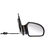 Retrovisor Fiesta 2003/ Com Comando Metagal - comprar online