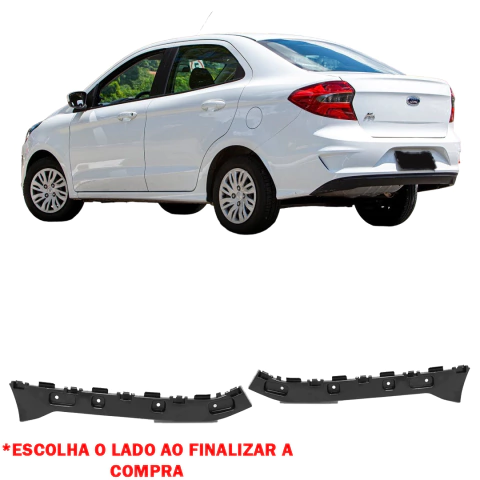 Guia Parachoque Ka 2014/2019 Sedan Traseiro Engekar