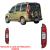 Lanterna Doblo 2010/... Fiorino 2014/... Cristal Sem Neblina Com 3 Lampadas Traseiro Fitam