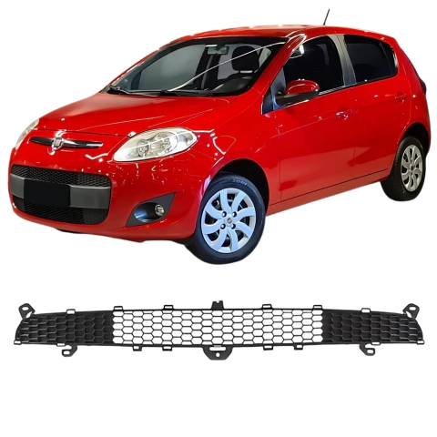 Grade parachoque Palio Atractive 2012 2013 2014 2015 2016 preto superior VERBENA - comprar online